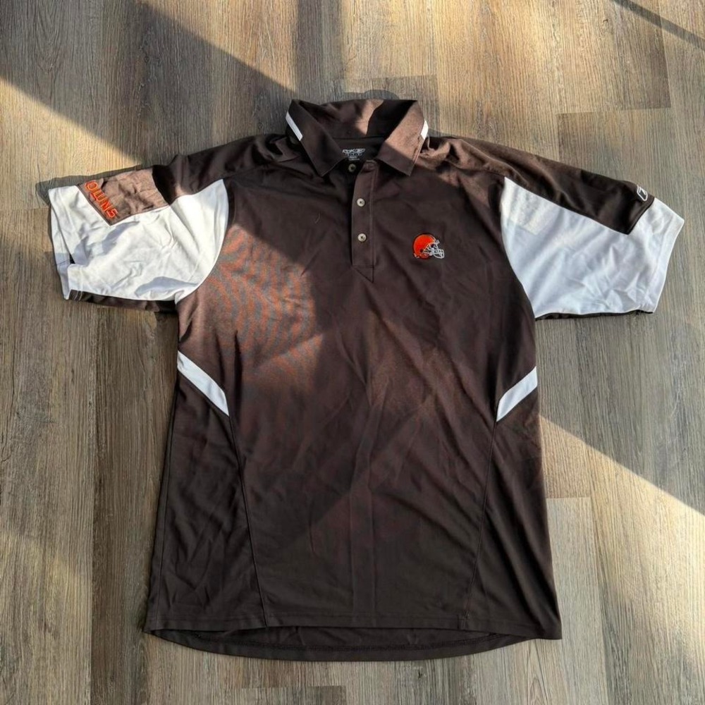 Vintage Reebok Cleveland Browns Polo